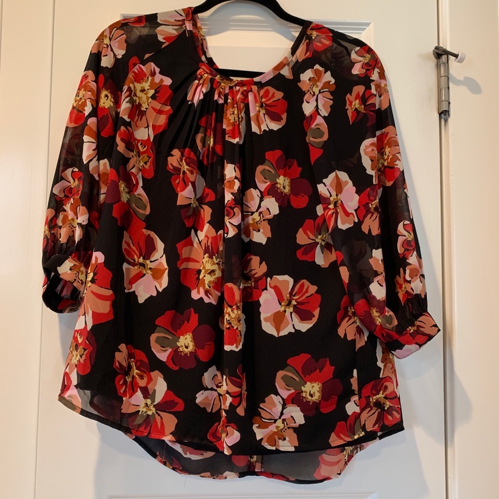 Madewell Floral Blouse